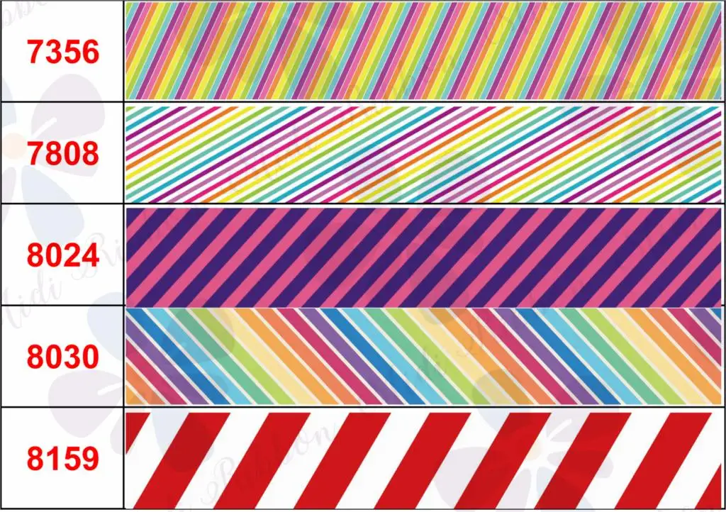 16 мм-75 мм Красочные полосы серии геометрические напечатанные Grosgrain/Foe ленты DIY