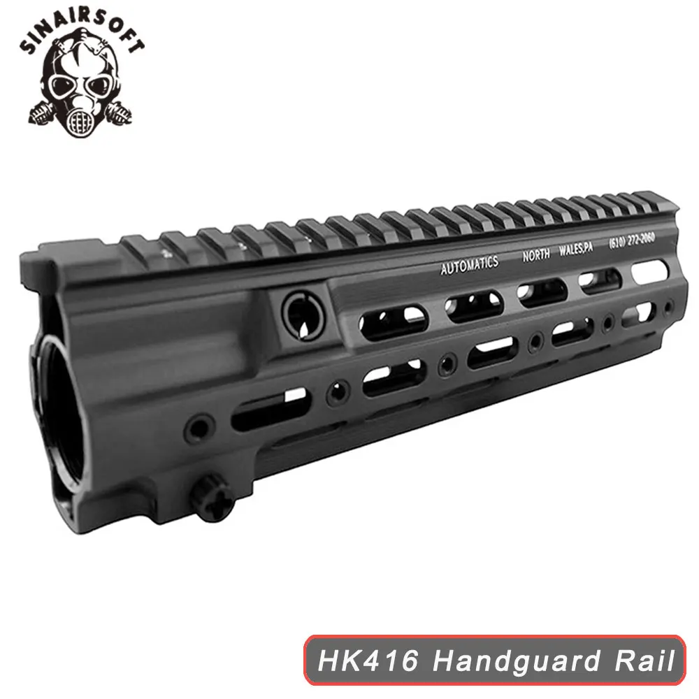 

Алюминиевый жесткий чехол из анодированного сплава GT Style 416 M-LOK MOD Lite Handguard Rail System для AR Airsoft M4A1 Пейнтбольный приемник коробка передач