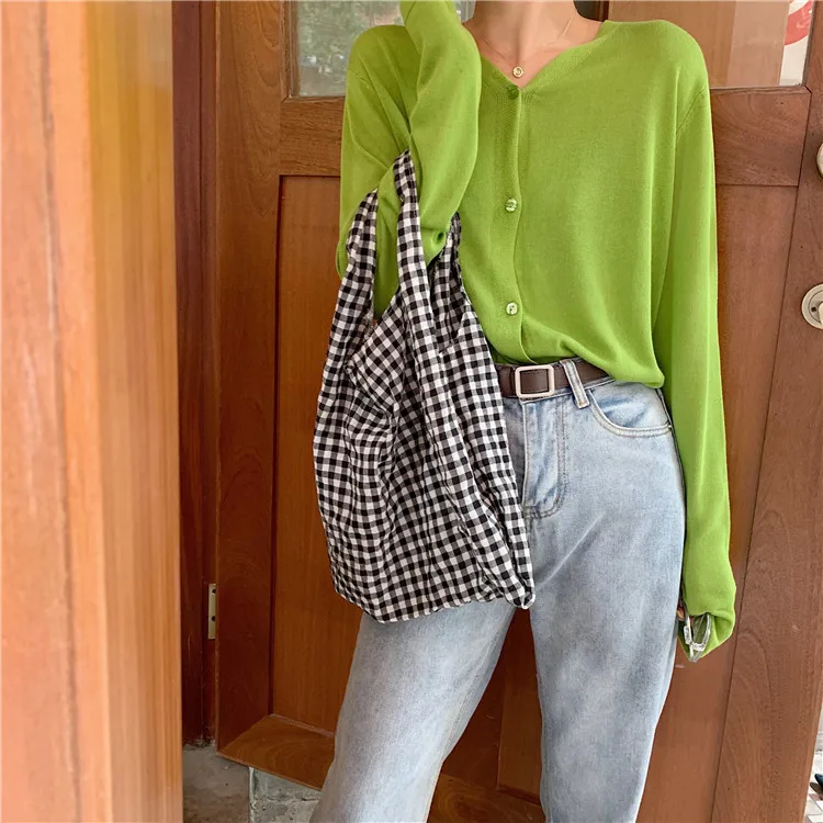 Новинка 2019 модные женские кардиганы вязаные свитера зеленые свитера| |