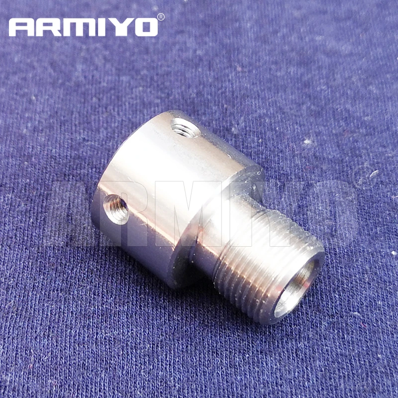 

Armiyo Tactical Stainless Steel AK aks for 7.62*39 Gun Mouth Braking m14 ccw Thread Protector Adapter Hunting Accessories