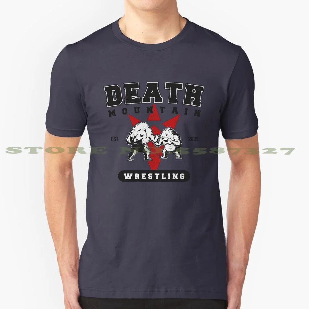 Футболка из 100% хлопка с надписью Death Mountain