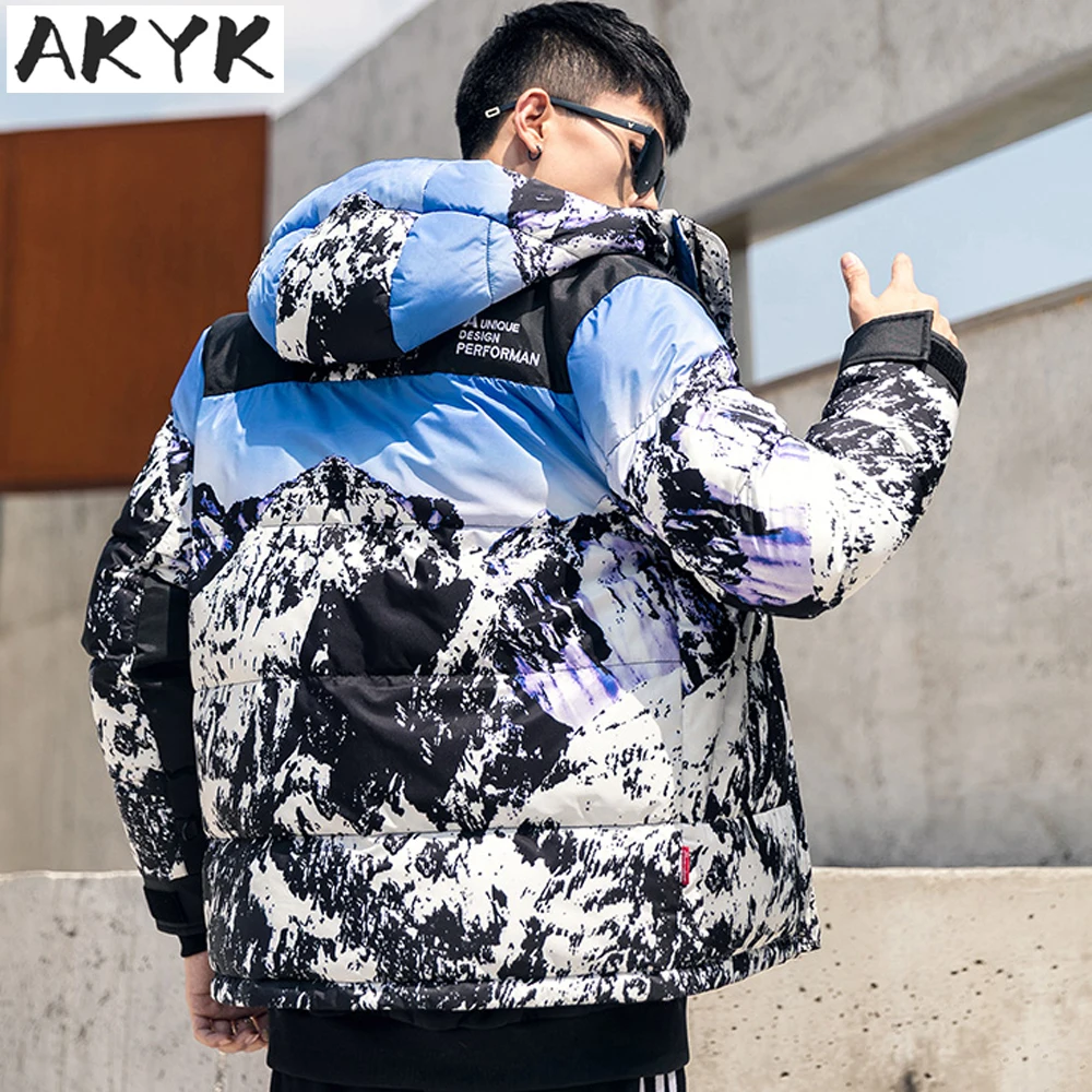 Winter casual down jackets