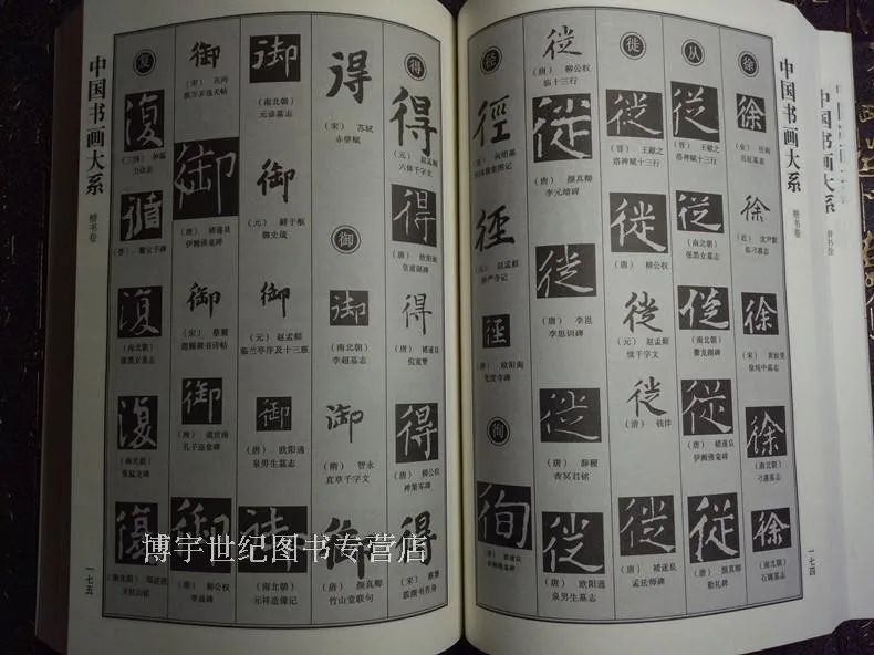 The Dictionary For Regular Script Calligraphy Chinese Book Kai Shu 420pages | Канцтовары для офиса и дома