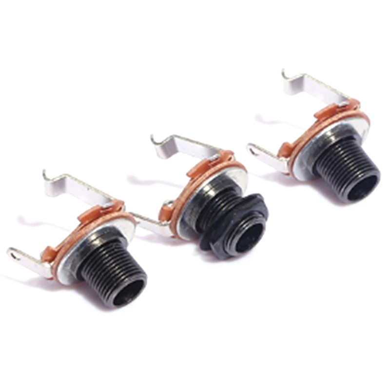 

20Pcs Mono Female Input Jack Plug Socket for Electric Guitar Bass Musical Instrument Jack