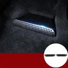 Автомобильный Стайлинг для BMW X3 G01 X4 G02 2018-2020 ABS пластиковая черная крышка воздуховыпускного отверстия отделка под сиденьем автомобильные аксессуары для интерьера 2 шт.