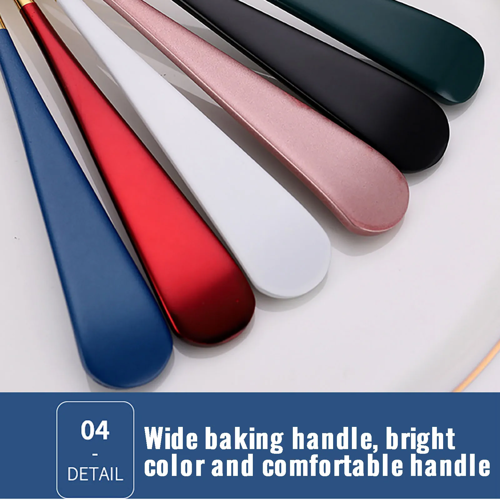 

6.2 Inch Length Stainless Steel Spoons Portable Handle Soup Spoons Dinnerware Silverware Flatware Dinner Spoon Dropshipping