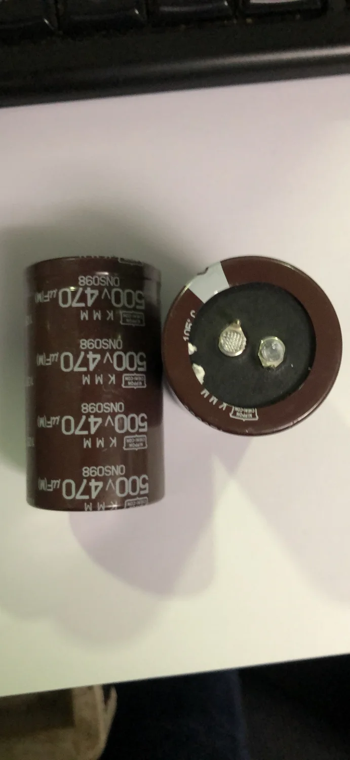 500v470uf 500v оригинальный электролитический конденсатор из алюминия KMM Технические