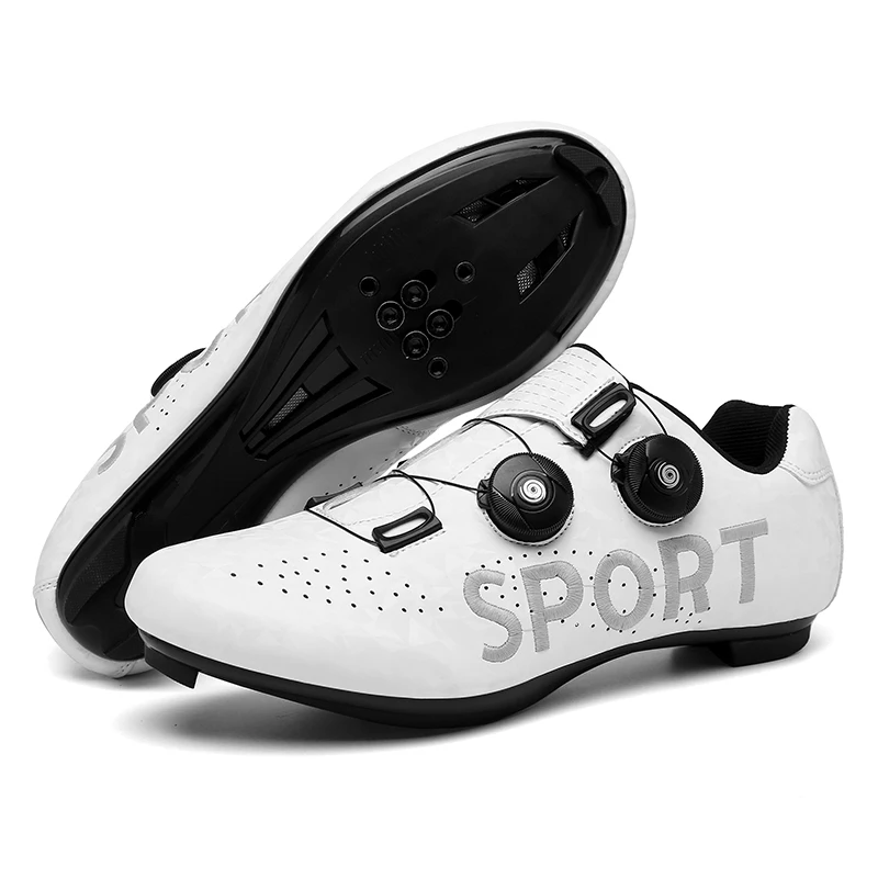

2021 Men Professional Road Race Triathlon Cycling Sneakers Women Trek Cycling Running Shoes Mountain MTB Route Bicycle Boots