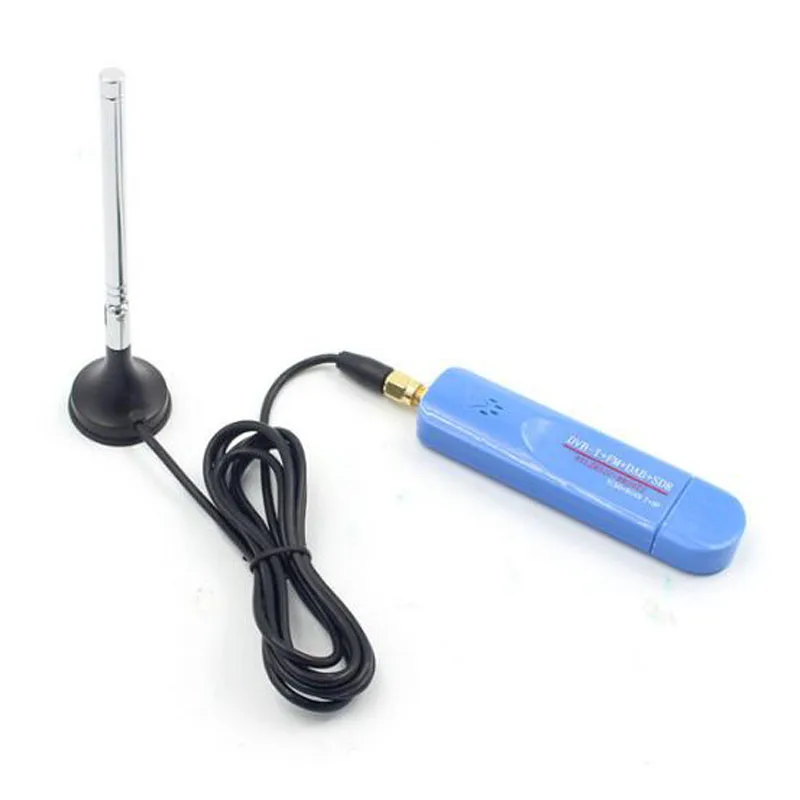 Digital USB 2.0 DAB FM DVB-T RTL SDR TCXO RTL2832U R820T2 TV Scanner Receiver Tuner DVB-T+FM+DAB+SDR TV Stick Dongle w/ Antenna