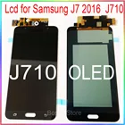 OLED для Samsung J7 2016 J710 ЖК-дисплей с сенсорным дигитайзером в сборе OLED