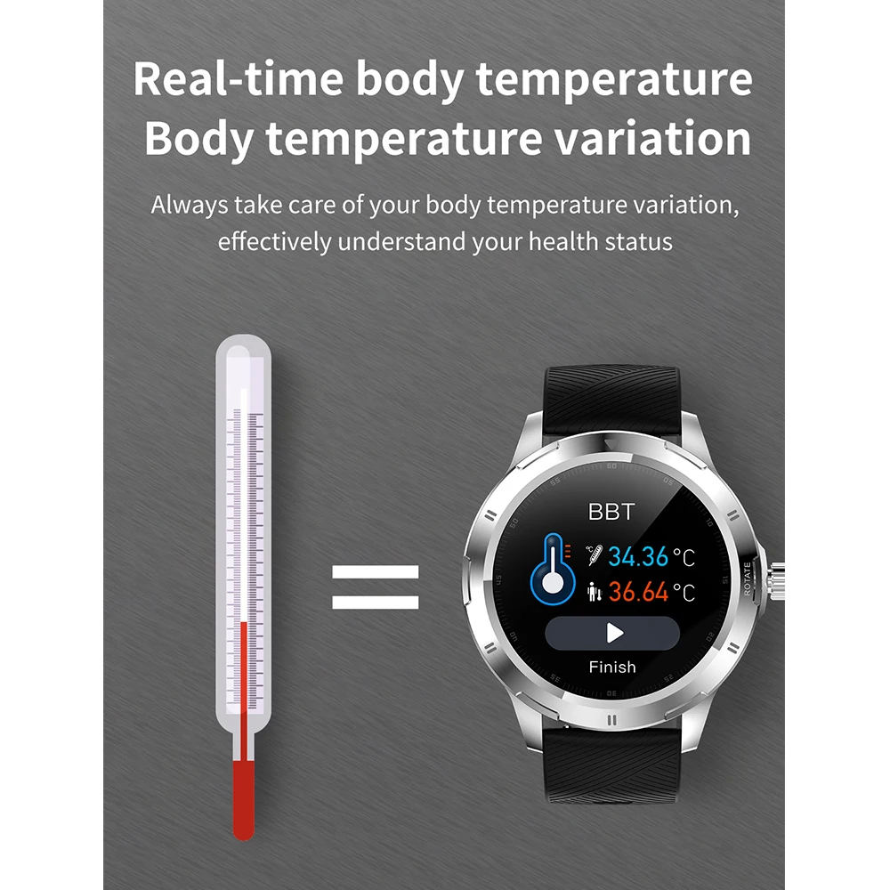 Новинка 2020 мужские Смарт-часы K15 спортивные часы с функцией отслеживания