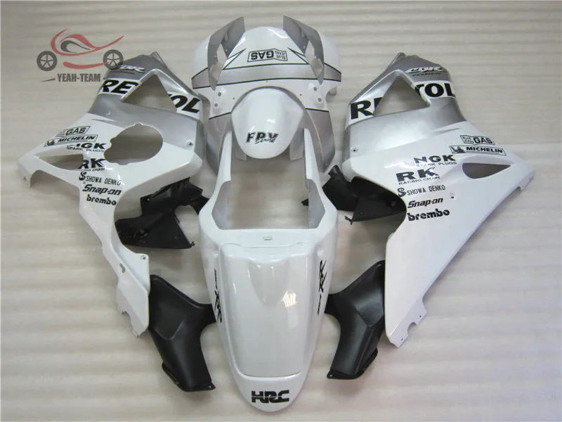 Комплект кузова для HONDA 2002 2003 CBR900RR CBR954RR 02 03 CBR 900CC 954 900 954RR CBR900 CBR954 RR белый репсол