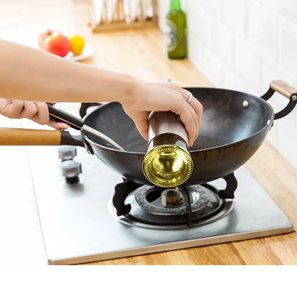 

Kitchen Soy Sauces Vinegar Wine Seasoning Bottle Leakproof Spout Can Bottle