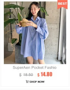 SuperAen/женские рубашки в Корейском стиле; Модные женские блузки из хлопка; Новинка года; повседневная женская одежда