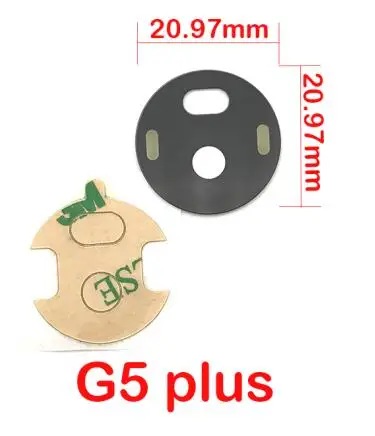 New Original Glass Lens For Moto G5 G6 G7 G8 G5S Plus / Play Power Rear Back Camera Cover With Glue Sticker | Мобильные телефоны и