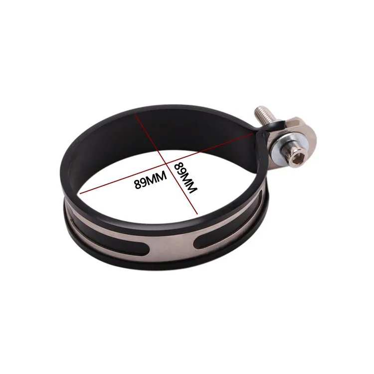 Мотоцикл хомут глушителя выхлопа из нержавеющей стали глушитель вешалка