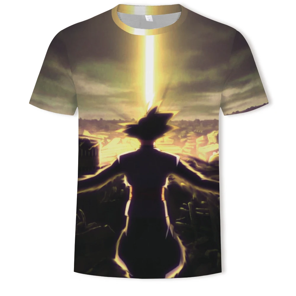 

In the summer of 2021, men's and women's O-neck anime character T-shirts are comfortable and versatile short-sleeved T-shirts