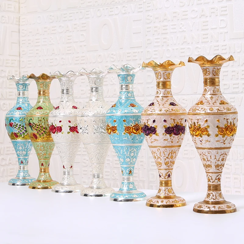 Ваза для украшения дома креативные европейские Цветы гостиной роскошные