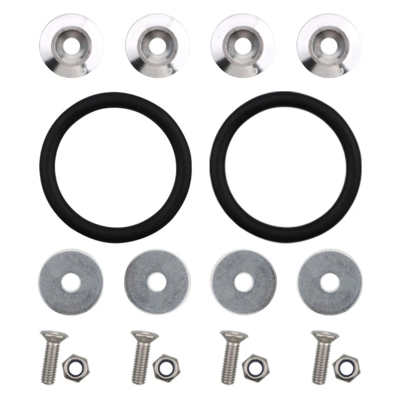 G99F JDM-Быстросъемные крепежи фиксированная фотоалюминиевая Крышка для бампера