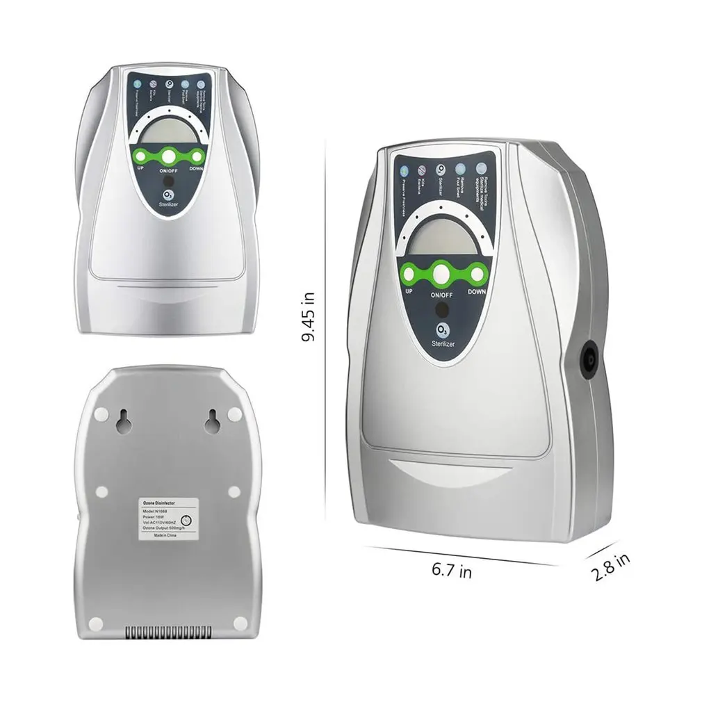 

Portable Air Purifier Ozone Generator Multipurpose Ozone Purifier With Timer Home Office Air Purification Machine Practical Gift