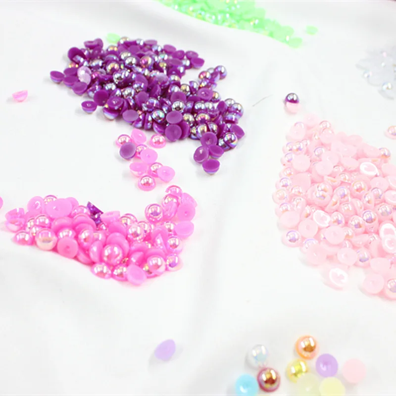 200 шт. полукруглые бусины для книг 8 мм | Дом и сад