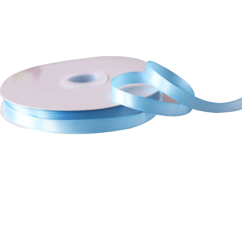 5 ярдов/рулон шелковые атласные ленты 10 мм | Дом и сад