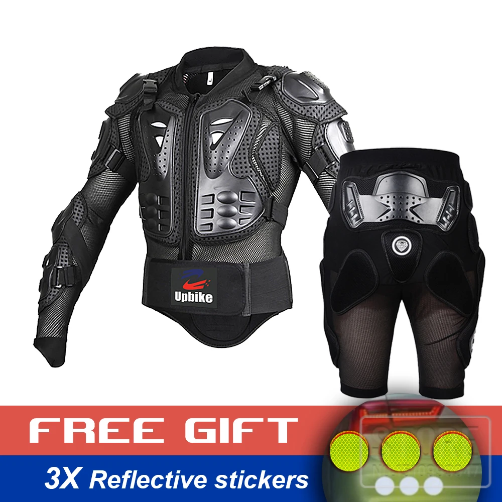 UPBIKE Мотогонки боди армированный защитный черепаха куртка Мотокуртки +