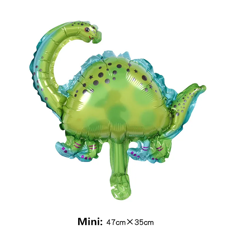 50 шт./лот мини динозавр фольгированные гелиевые шары Парк Юрского периода товары