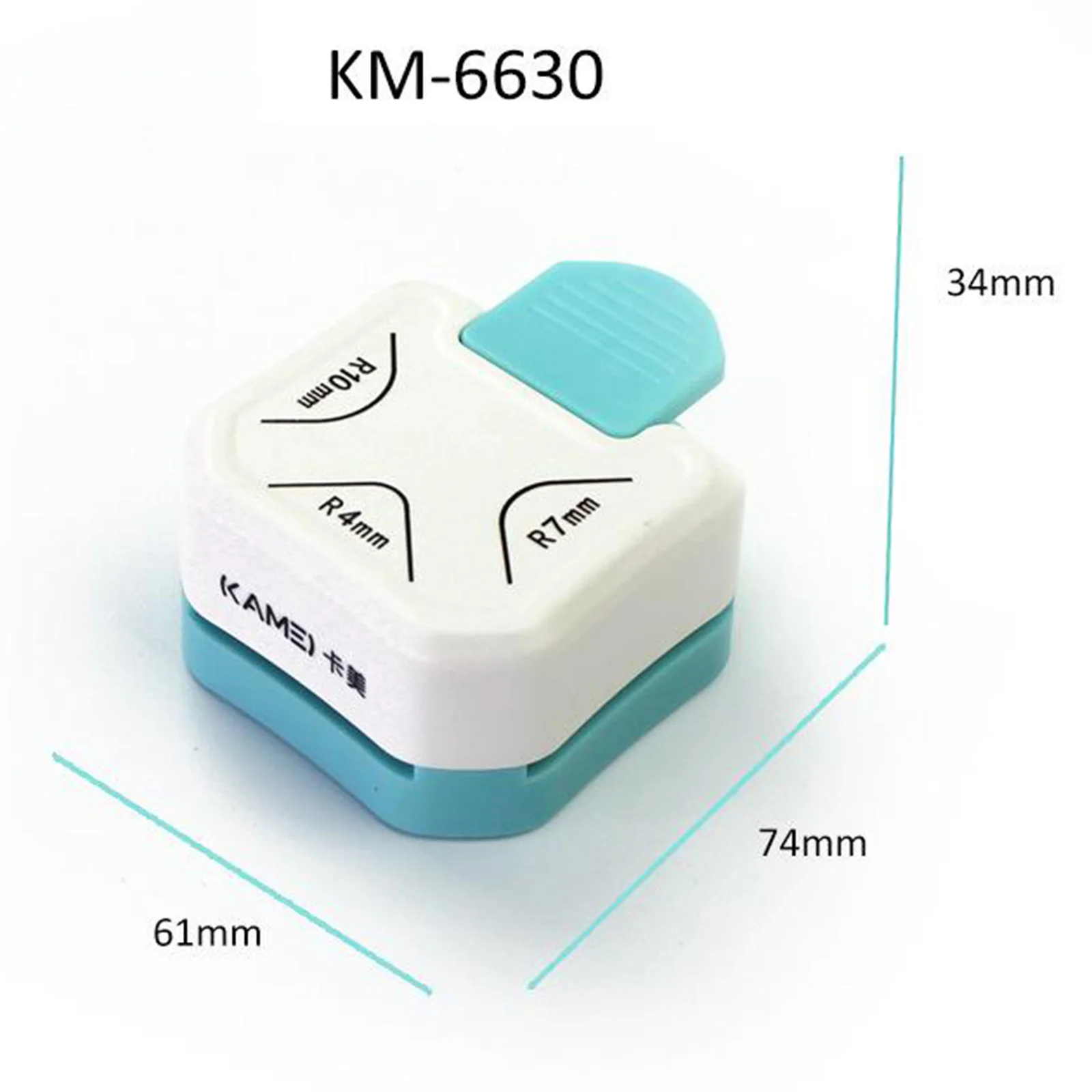 

Mini Paper Punch 3in1 Corner Punch for DIY Project Card Making Photo Cutter Tool