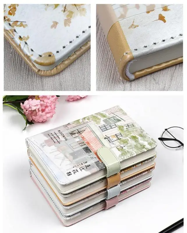 Ежедневник а5 в стиле ретро кожаный блокнот твердой обложке для школы дневник