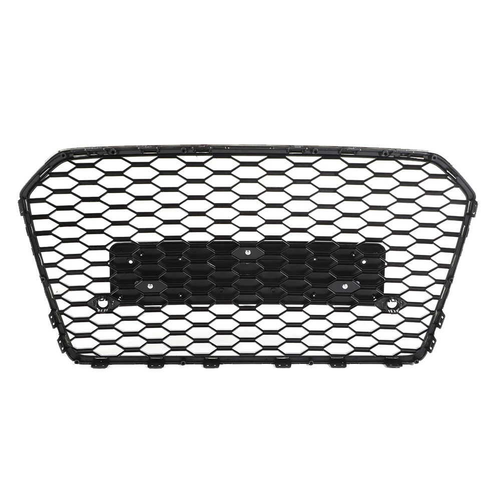 Передний Впускной гриль шестигранная сетчатая решетка полностью черная