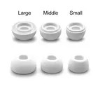 Сменные вкладыши для наушников Apple Airpods Pro, 6 шт., размер S, M, L, белый, черный