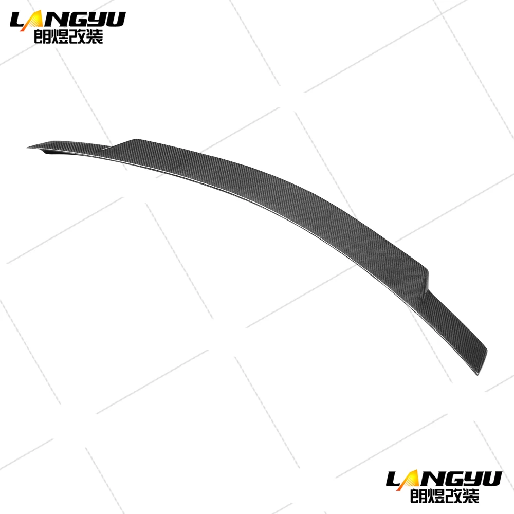 Для Honda Civic Type R Hatchback 5dr FK2 Mugen Black GT 2015 2016 2017 C74 Style Real Carbon Fiber спойлер для багажника
