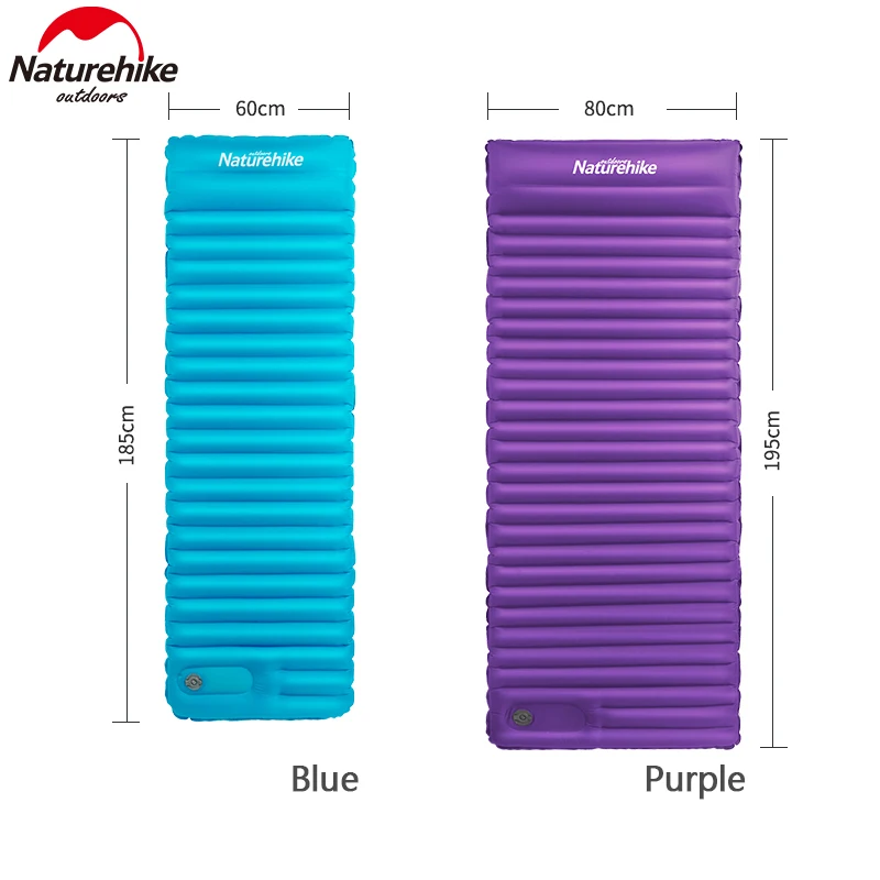 Надувной матрас Naturehike ТПУ складной надувной для сна подушка отдыха на открытом
