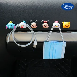 disney genuine car seamless small hook strong viscose cartoon cute front storage seat back hook free global shipping