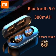 Xiaomi TWS Bluetooth Wireless Earphone 5.0 Touch Control Earbuds Waterproof 9D Stereo Music Headset 300mAh Power Bank