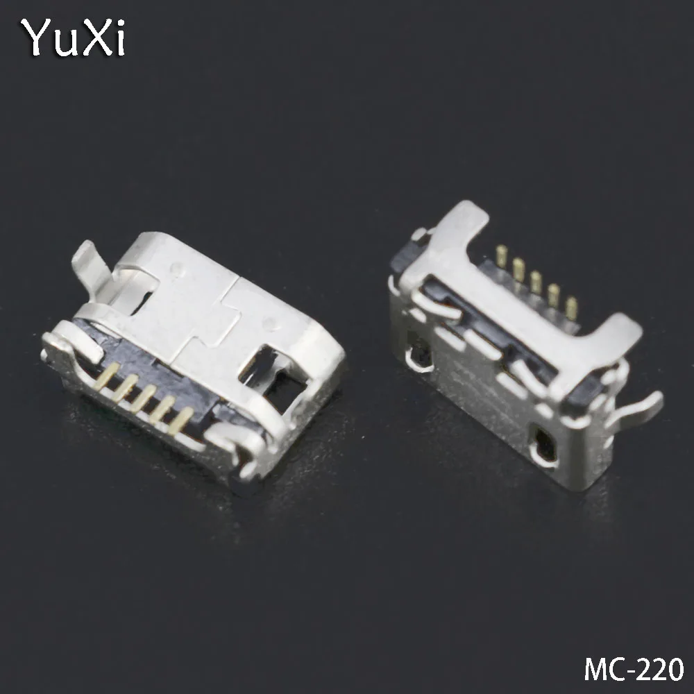 Разъем зарядного устройства YuXi 10 шт./лот Micro USB для Lenovo S930 S910 A788T A388T A656 A370E A3000