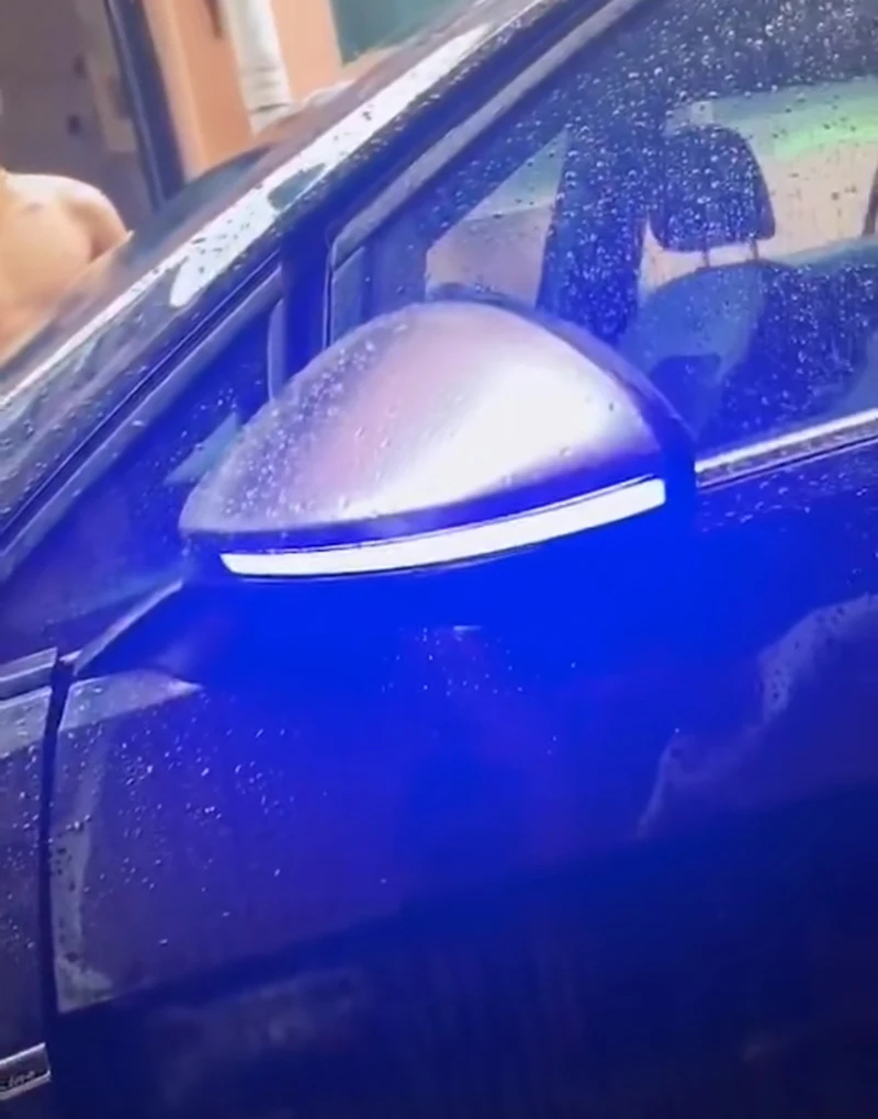 Автомобильные аксессуары для V W Golf 7 GOLF7 MK7 7 GT I R динамический мигающий светодиодный сигнал поворота полудымчатый светильник для TouranL боковое зеркало