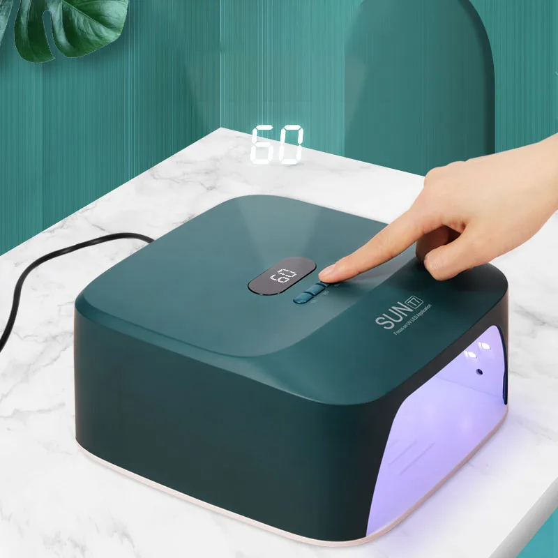 1Pc Nail Dryer Professional 48W UV Portable LED Nail Lamp Gel Dryer Manicure With 33pcs Light Gel Nails Polish Curing Light &*&