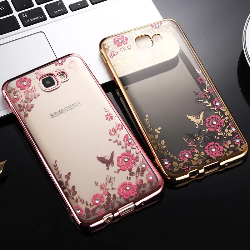 Роскошный чехол из ТПУ с цветочным узором чехол для samsung Galaxy S9 S9 плюс S8 A8 A8+ плюс A3 A5 A7 J3 J5 J7 Note 8 S6 S7 края Обложки