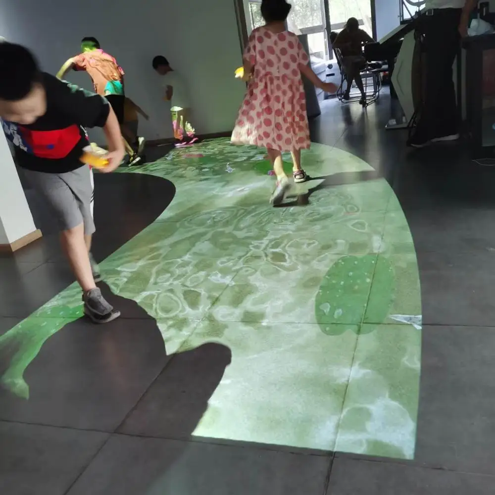 Интерактивная проекция пола DefiLabs рождественские Интерактивные эффекты |