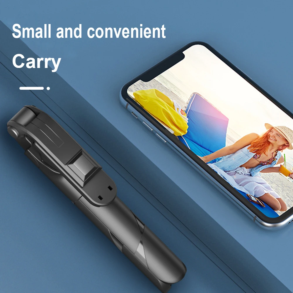 3 in 1 Selfie Stick Live Tripod Bluetooth Remote Control Cellphone Support for Smartphone Fit  Live / Record Video / Chat