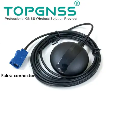 ГЛОНАСС + GPS-антенна TOPGNSS, Fakra MFD2 RNS2 RNS 510 MFD3 RNS-E для VW, Skoda, Benz, Audi A3/A4/A6/TT