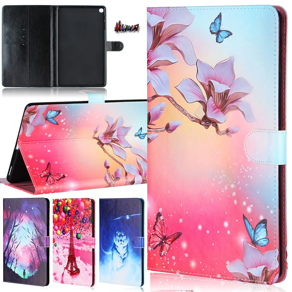 Кожаный чехол-книжка с подставкой для Huawei Mediapad T3 10 0/Mediapad T5 0 Matepad T10 9 7 дюйма/T10S 1