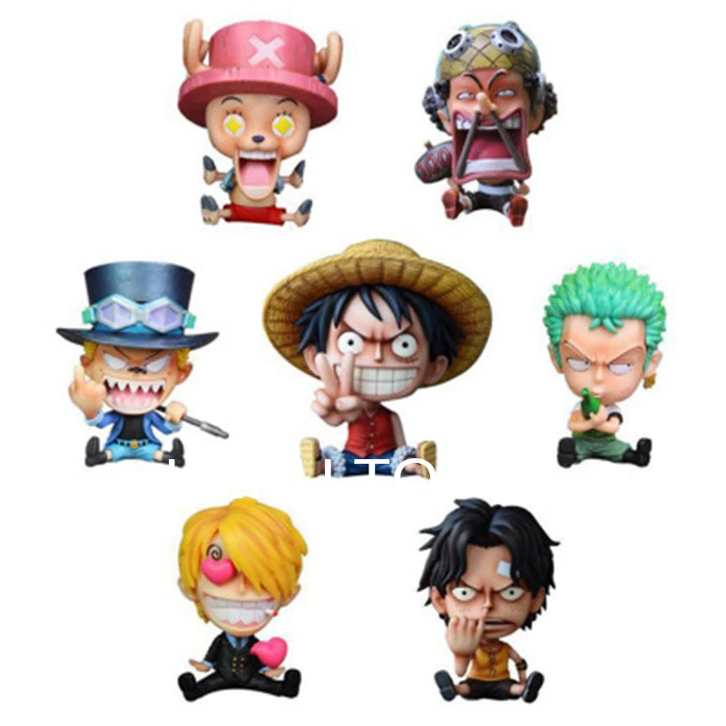 

12 видов стилей Аниме One Piece GK Luffy Sanji Nami Zoro Chopper Franky Robin ПВХ экшн-фигурка Коллекционная модель-игрушечные фигурки