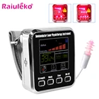 Наручные часы LLLT с лазерной терапией, 127 отверстий, 650 нм, для лечения диабета, холестерина, гипертонии