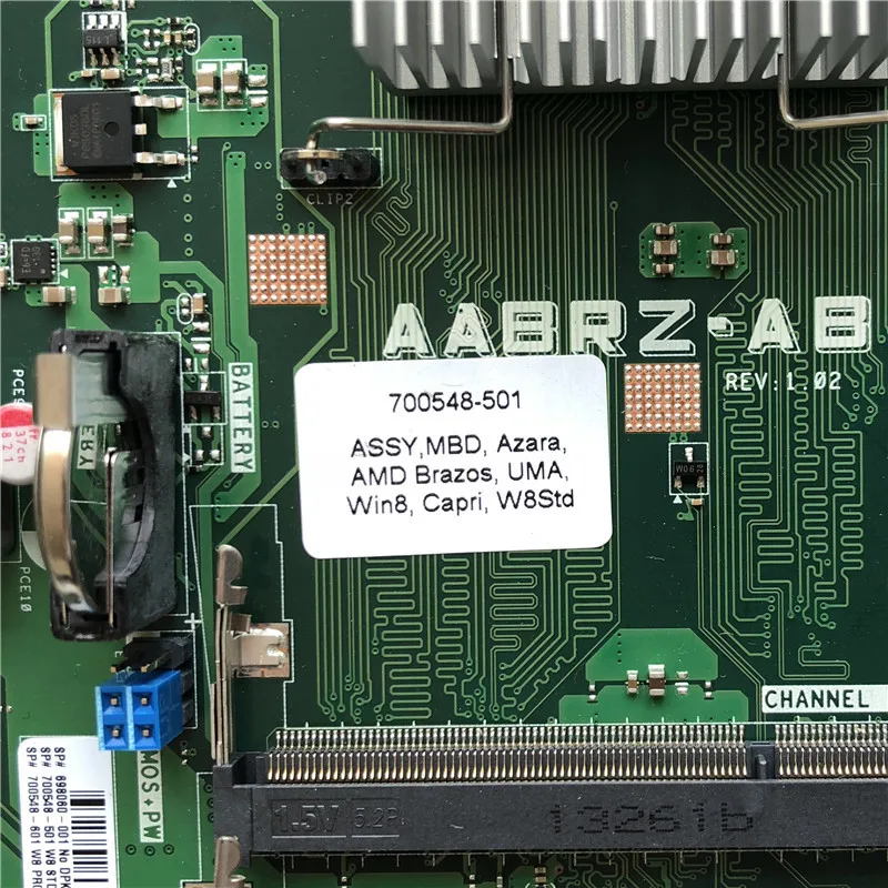 Online 698060-001 Für HP Pavilion 20-b Desktop Motherboard 700548-501 700548-601 AABRZ-AB Mainboard 100% Völlig Geprüft Arbeit