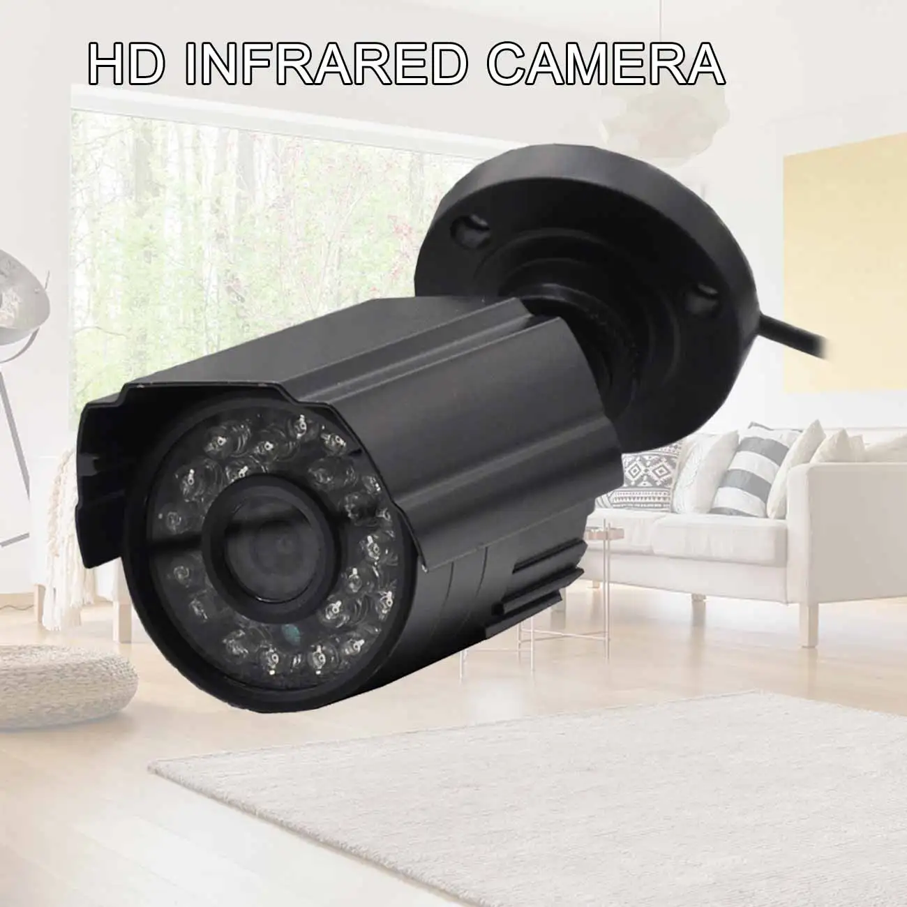 

1080P HD Wireless Security Camera Outdoor CCTV Home Surveillance IP65 Motion Detection Night-Vision Network Camera