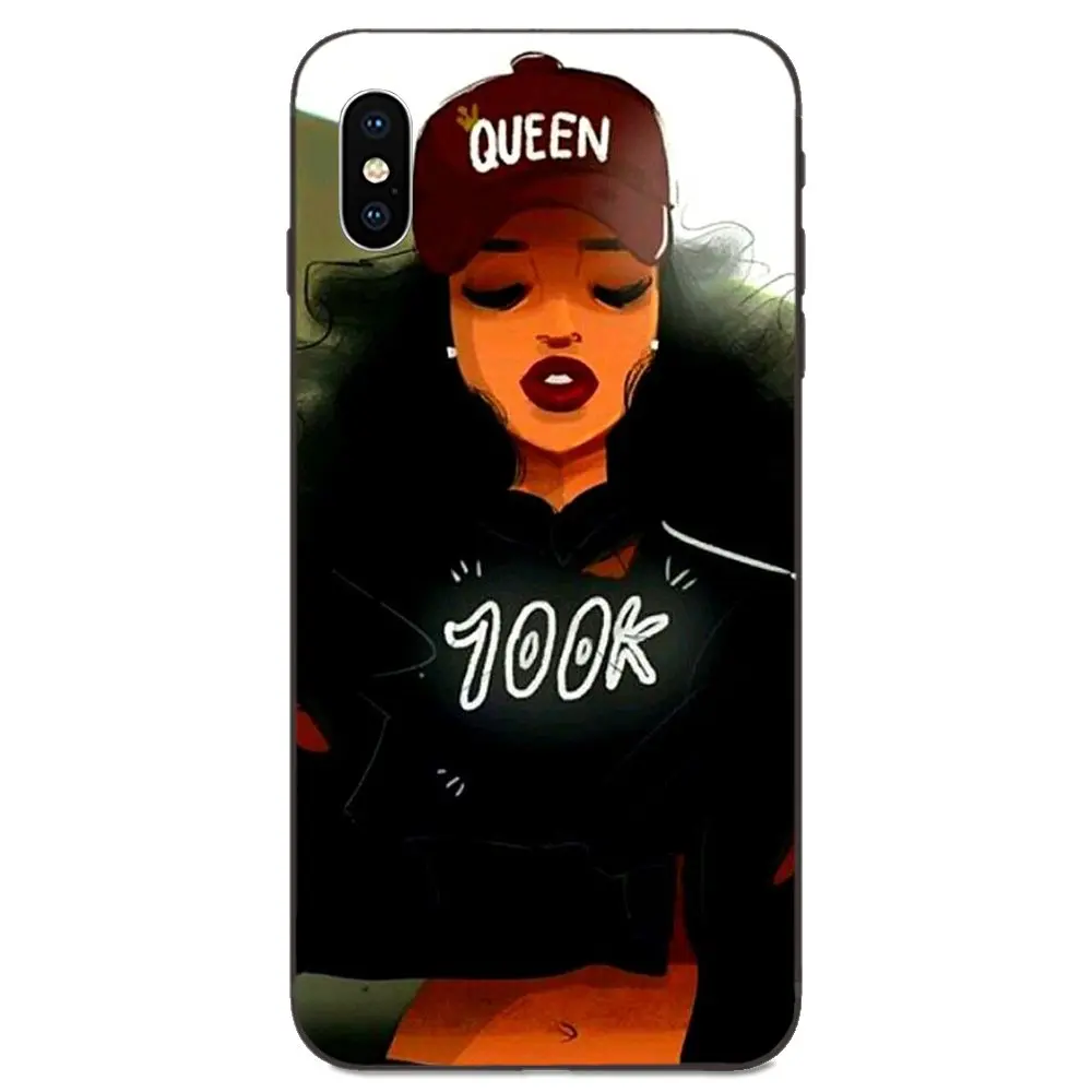 Для Apple iPhone 11 X XS Max XR Pro 4 4S 5 5S SE 6 6S 7 8 Plus мягкие аксессуары из ТПУ чехлы для девочек |