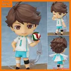 100% оригинал: Haikyuu! Фигура Oikawa Tooru #563 Q version figma из ПВХ, фигура аниме, модель игрушек, фигурка, коллекционная кукла, подарок